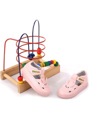 Vera Concept Store Şrbb 4795 Kız Bebek Ortopedik Ilk Adım Ayakkabısı Pudra