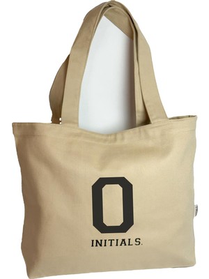 Vera Concept Store Bej Harfli Tote Bag
