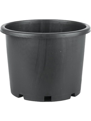 Vera Concept Store Üretim Saksısı Drenajlı Tabaksız Plastik Saksı Fide Ağaç Yetiştirme Köklendirme (5 Litre)