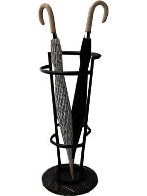 Vera Concept Store Mermer Tabanlı Metal Şemsiye Standı - Bağımsız Iç Mekan Şemsiyesi Standı, Bir Giriş Veya Cannes Saklamak Için Idealdir - Bastırık Standı