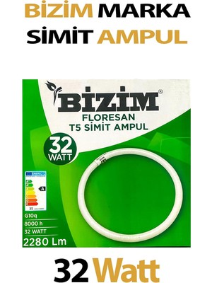 Vera Concept Store Floresan Simit Ampul 32 Watt T5