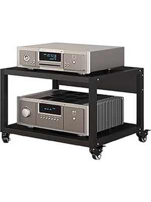 Vera Concept Store Tekerlekli Hi-Fı Dolap - Stereo Medya Bileşenleri, Amplifikatörler, DVD Oynatıcılar ve Daha Fazlası Için Sağlam ve Fonksiyonel Raf