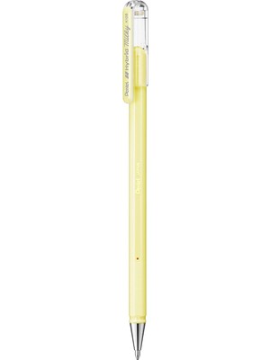 Vera Concept Store Hybrid Milky K108-PG Jel Tükenmez Kalem, Pastel Sarı, Açık ve Renkli Kağıtlar Üzerinde Işıldar, Çizgi Kalınlığı 0,4 mm