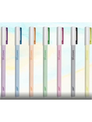Vera Concept Store Smoothie Roller Jel Kalem Pastel Renkler 7'li Set Tk.k