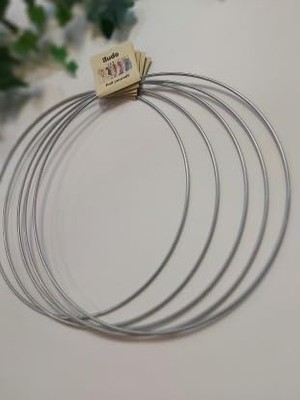 Vera Concept Store Enludo Metal Makrome Çember 30 cm 5li Set Galvanizli Kasnak Halka Düş Kapanı ENDSETCEM30