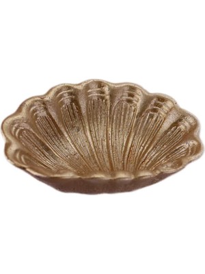 Vera Concept Store Polyester Istiridye Deniz Kabuğu Şekilli 7 cm (25 Adet) Gold