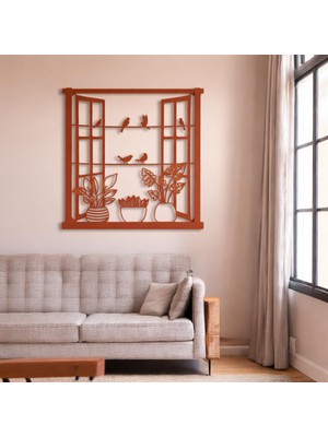Vera Concept Store Minimalist Metal Duvar Dekoru – Modern Salon ve Ofis Süsü