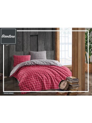 Vera Concept Store Tek Kişilik Ranforce Nevresim Takımı/ekose Beyaz
