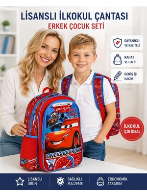 Vera Concept Store Ilkokul Erkek Çocuk Okul Çantası ve Beslenme Seti, Çocuk Sırt Çantası Okul Çantası, Beslenme Çantası, Erkek Çocuk Okul Çantası Ilkokul Seti