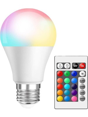Vera Concept Store LED Spot Işık Rgb Sihirli Ampul Akıllı Kontrol LED Rgb Renk Değiştiren E27 Bombillas Yeni Nesil Lamp