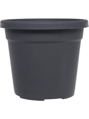Vera Concept Store Vhs3 Vaha Saksı 22CM, 3,9 Litre Dış Mekan Saksı Antrasit