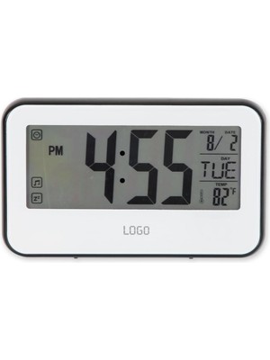 Vera Concept Store Dijital Masa Saati - Dünya Saati, Alarm, Kronometre ve Termometre Özellikli LCD Ekranlı Masaüstü Saat