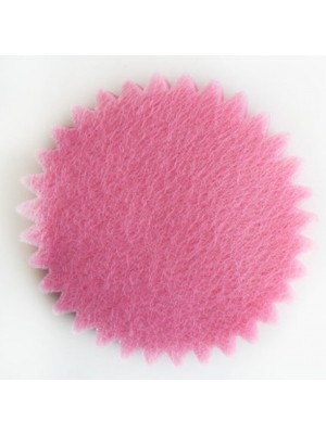 Hayaller Dükkanı Organze Fileli Yuvarlak Pembe 22CM P100