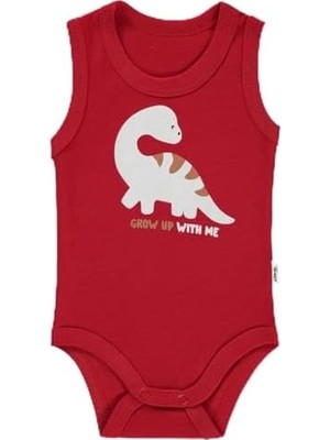 Aydogan's Baby Çıtçıtlı Badi Km, 14D20238624S1, Kırmızı, 2-4 Ay
