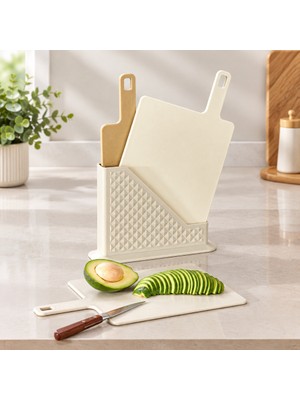 Str Store Saplı Kesim Panosu 4 Parça Set