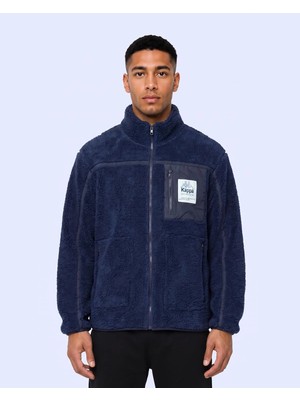 Kappa Notte Erkek Mavi Regular Sherpa Mont