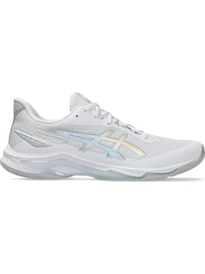 Asics Netburner Ballistic Ff 4 Unisex Cream/black Voleybol Ayakkabısı 1053A079-100