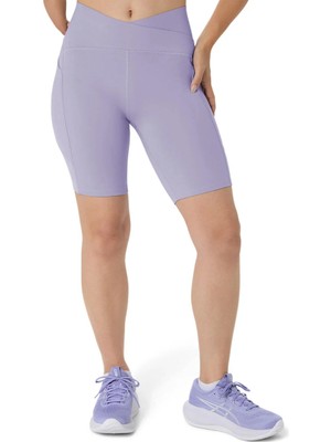 Asics Nagino Flex Biker Short Kadın Black Berry/purple Tayt 2032D367-500