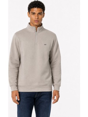 Loft Erkek Taş Balıkçı Yaka Regular Fit Sweatshirt