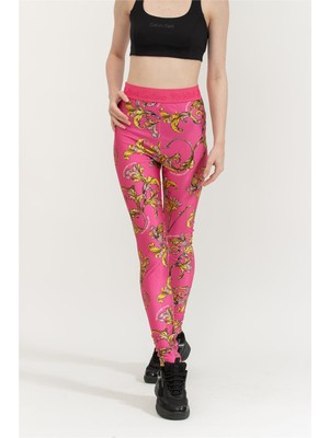 Versace Jeans Couture Kadın Tayt Çok Renkli