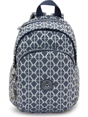 Kıplıng Kipling Delia Mini Premium Elevated Kadın Sırt Çantası Lacivert