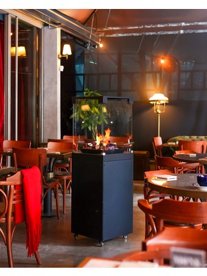 Greenmall Flame Cubo Gazlı Teras Isıtıcısı