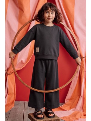 Cigit Sweatshirt Takım 8-12 Yaş Antrasit