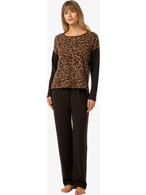 Blackspade Kadın Termal Pijama Takımı 52226 - Desenli