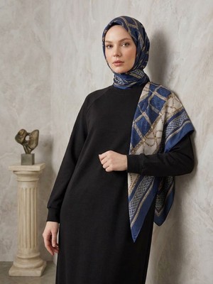Miostil Reglan Kol Oysho Elbise-Siyah