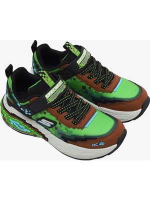 Skechers Mega-Craft 4K Çocuk Kahverengi Sneaker 402160L Brmt