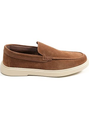 Vogel Petra Premium Süet Loafer Taba