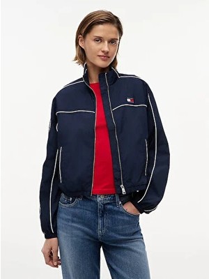Tommy Hilfiger Tjw Kadın Naylon Piping Ceket