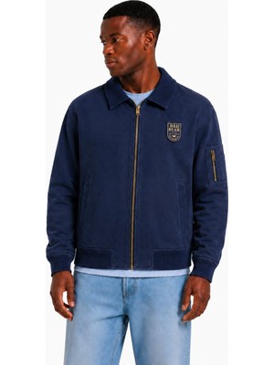 Bad Bear Collar Jacket Navy 26.01.28.010-C07