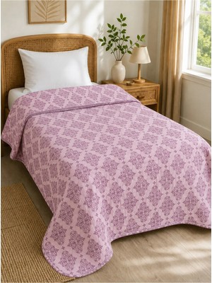 Tek Kişilik Çok Amaçlı Pike 155X230 cm Şık Tasarım Hafif Yapı Yazlık
