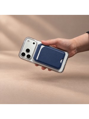 Karpix Magsafe Uyumlu Döner Standlı Manyetik Kartlık