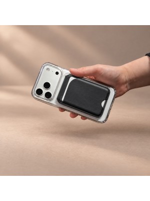 Karpix Magsafe Uyumlu Döner Standlı Manyetik Kartlık