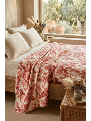 Cotton Collection Tek Kişilik Pike Leaf 160X230