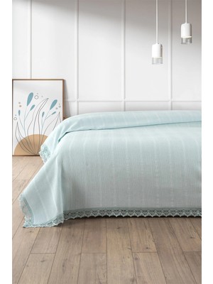 Waffle Pike- %100 Pamuk Petekli PIKE-160X230 Cm-Mint