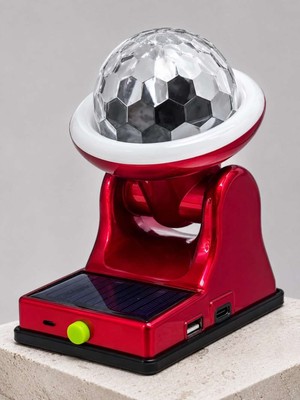 Birsence Renkli Taşınabilir Solar LED Lamba USB Şarjlı 1 Adet