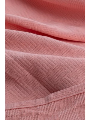 Çift Kişilik Pike Somon 200X230 Dama Desen