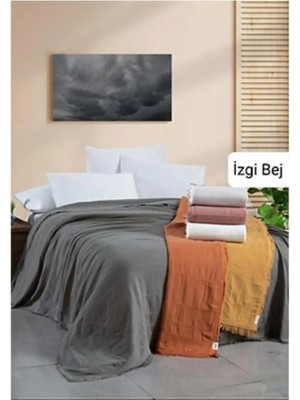Tek Kişilik Pike 220X240CM Natural