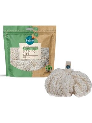 5 Adet Balmy Organik Banyo Lifi 70 gr