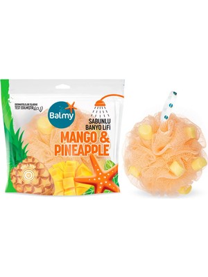 2 Adet Balmy Banyo Lifi Mango & Ananas Sabunlu 1 Adet
