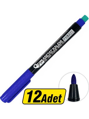 2 Adet Eco Asetat Kalem Mavi M Uç 12'li Paket