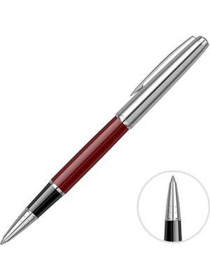 2 Adet Scrikss Metropolis 78 Roller Kalem M Uç Bordo