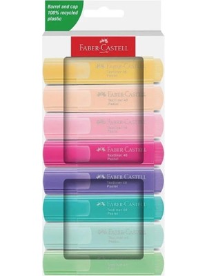5 Adet Faber-Castell Textliner 46 Pastel 8 Li Fosforlu Kalem Seti