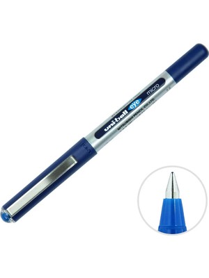 Uni-Ball UB-150 Eye Micro Roller Kalem 0.5 mm Mavi