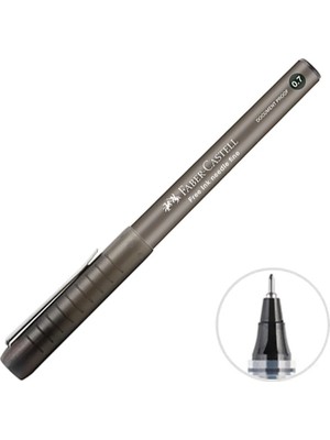 5 Adet Faber-Castell Free Ink Iğne Uç Kalem 0.7 mm Siyah