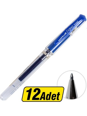 3 Adet Uni-Ball UM-153 Signo Broad Imza Kalemi 1.0 mm Mavi x 12 Adet - 12 Al 10 Öde