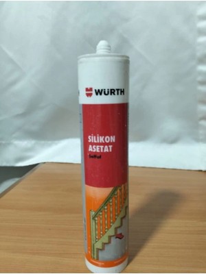 Belirtilmemiş Silikon 310ML Würth Şeffaf-Beyaz